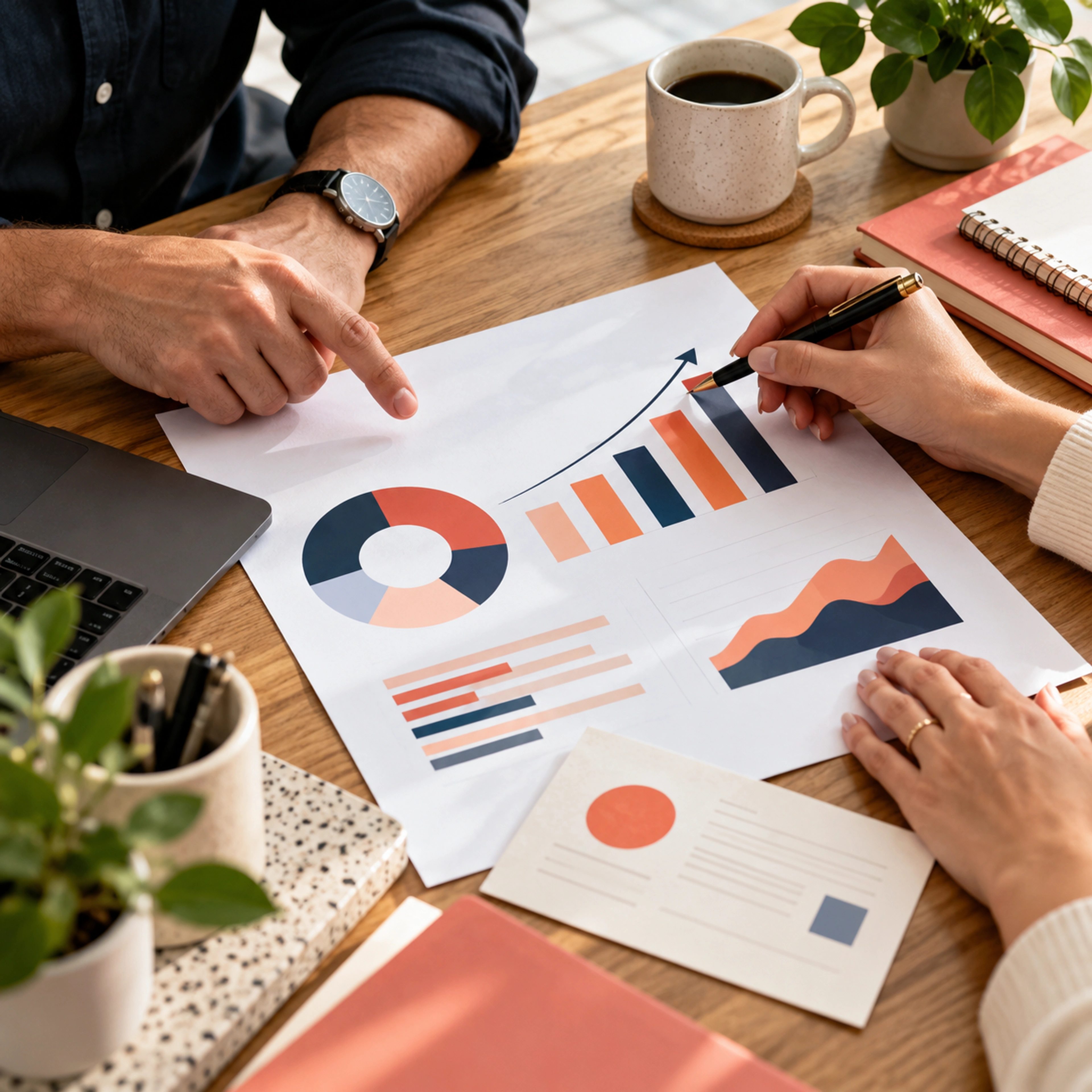 Reviewing campaign reports and deciding how to scale results
