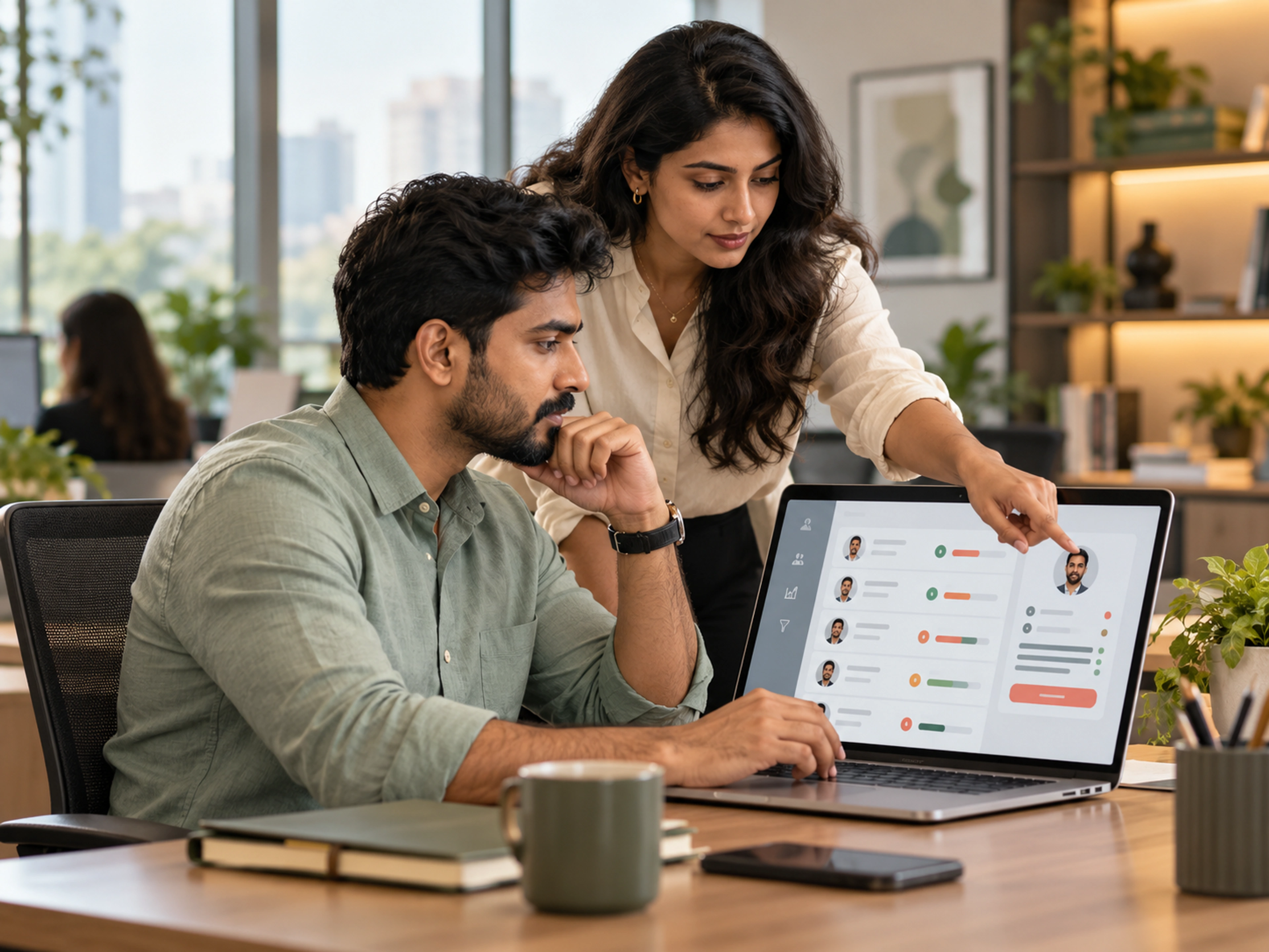 Sales analysts prioritizing customer segments and qualified leads