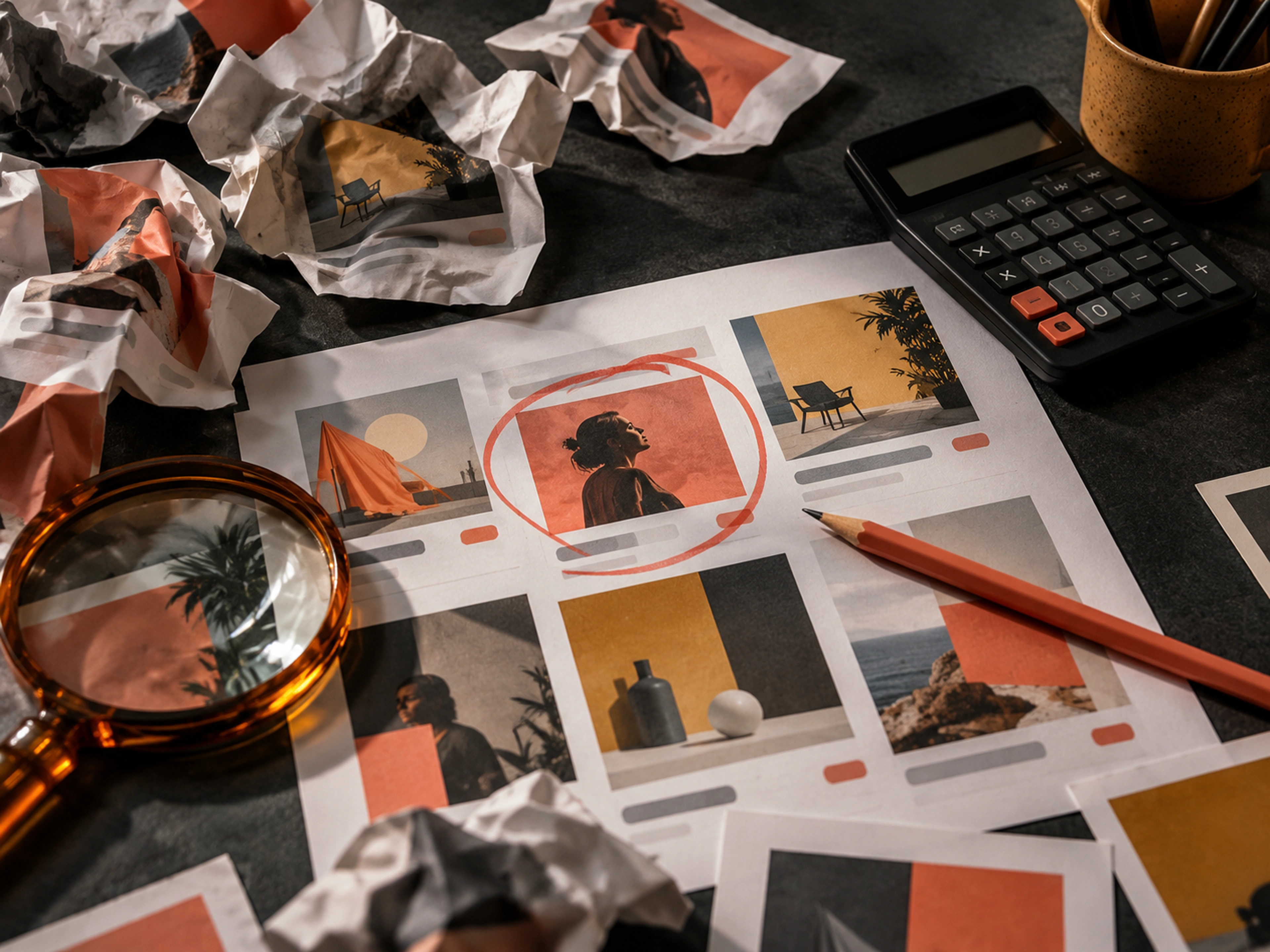 Reviewing campaign printouts to diagnose wasted advertising spend